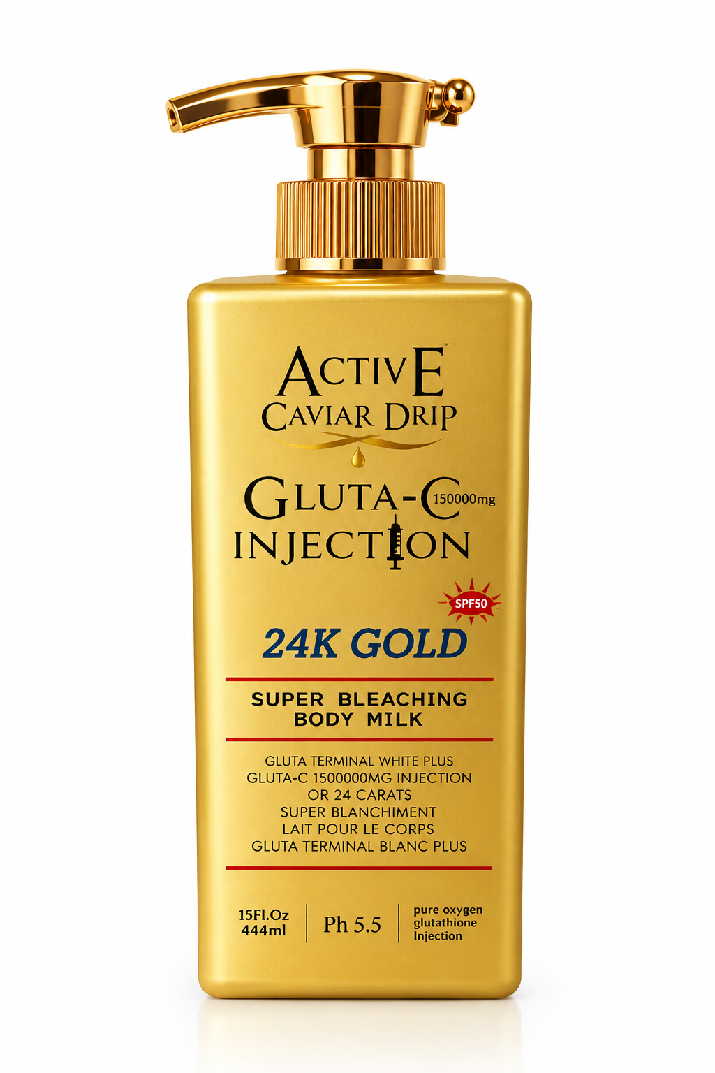 Active caviar drip gluta-c 150000mg injection